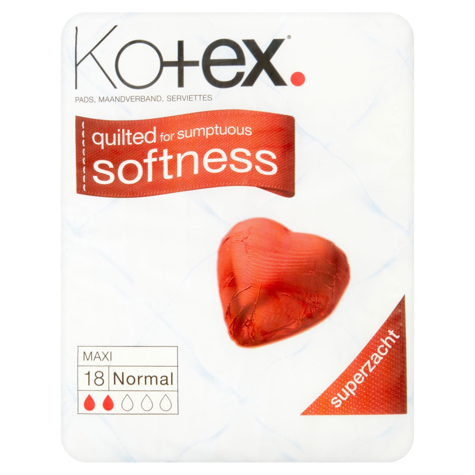 Kotex Maxi 18 Normal Pads Kotex Maxi 18 Normal Pads